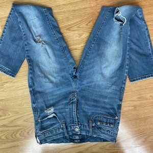 High Rise Curvy Light Wash Jeans